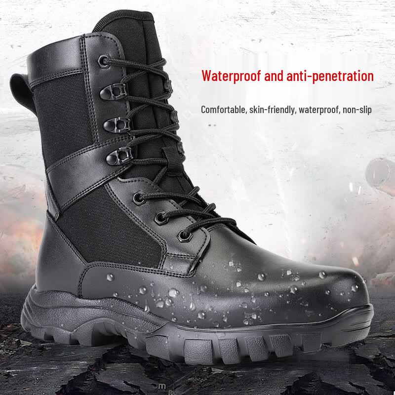 SouKnowledge Winter Outdoor High-Top Tactical Boots