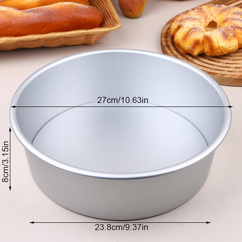 4/6/8/10Inch Removable Base Round Cake Pan Aluminum Diy Cakes Pastry Mould Cheesecake Cake Nonstick Tin Kitchen Tools