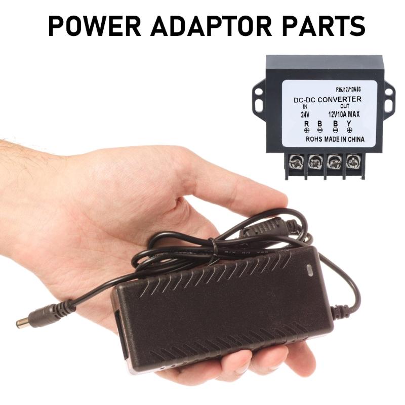 Robuste DC24V auf 12V 10A Abwärtswandler Abwärtsadapter Leistungsreduzierer für LKW-Ausrüstung