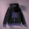 Helluva Boss Stolas Cosplay Hoodies Fleece Lässige Langarm-Sweatshirts Langarm Unisex Streetwear Herren Damen Kleidung