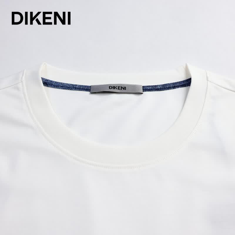 DIKENI Men's Casual Tencel Blend Short Sleeve T-Shirt