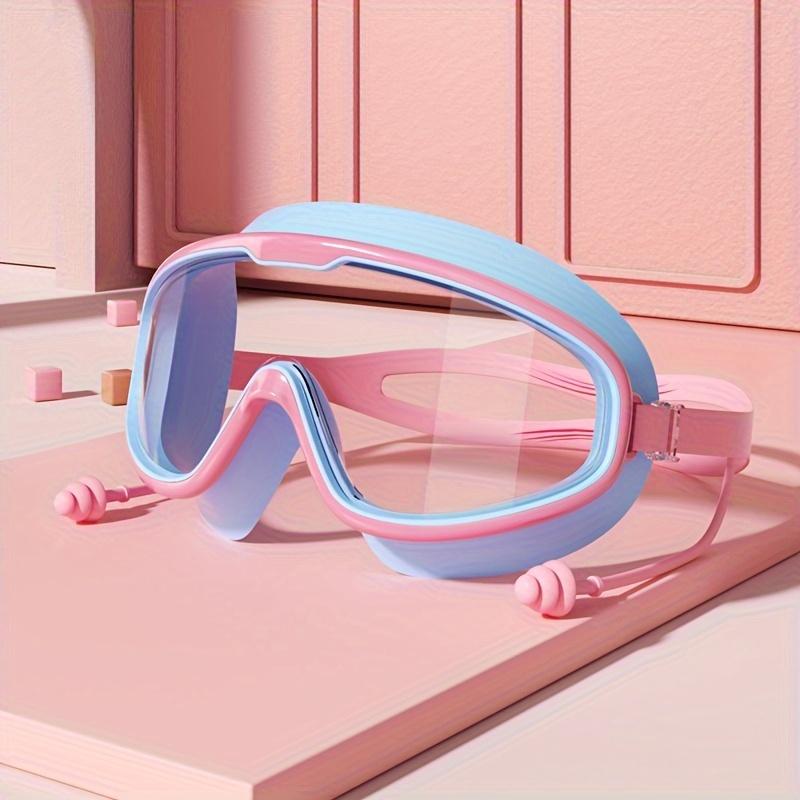 1pc Children's Swimming Goggles, Large Frame Waterproof Anti-fog Swimming Glasses, Fit For Boys And Girls Aged 3-14