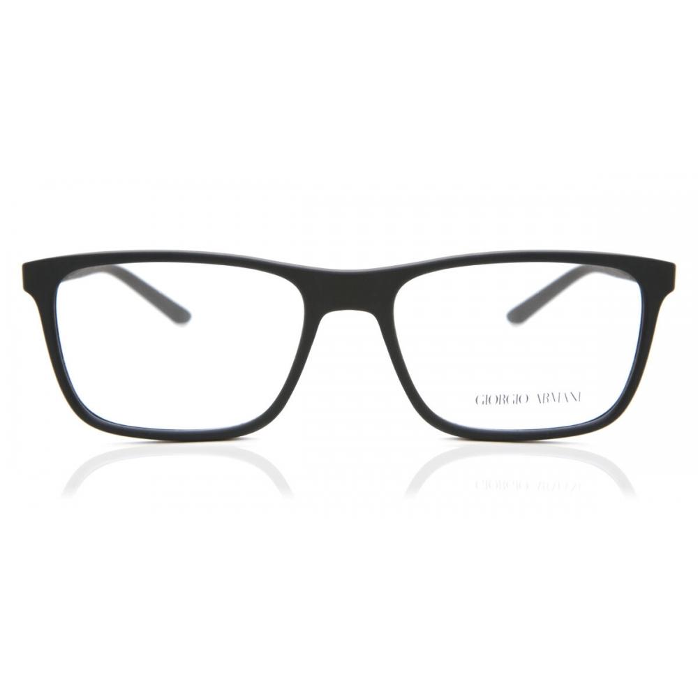 

Giorgio Armani Ar7104 5063 Men Eyeglasses Rubber Black/55-17-145