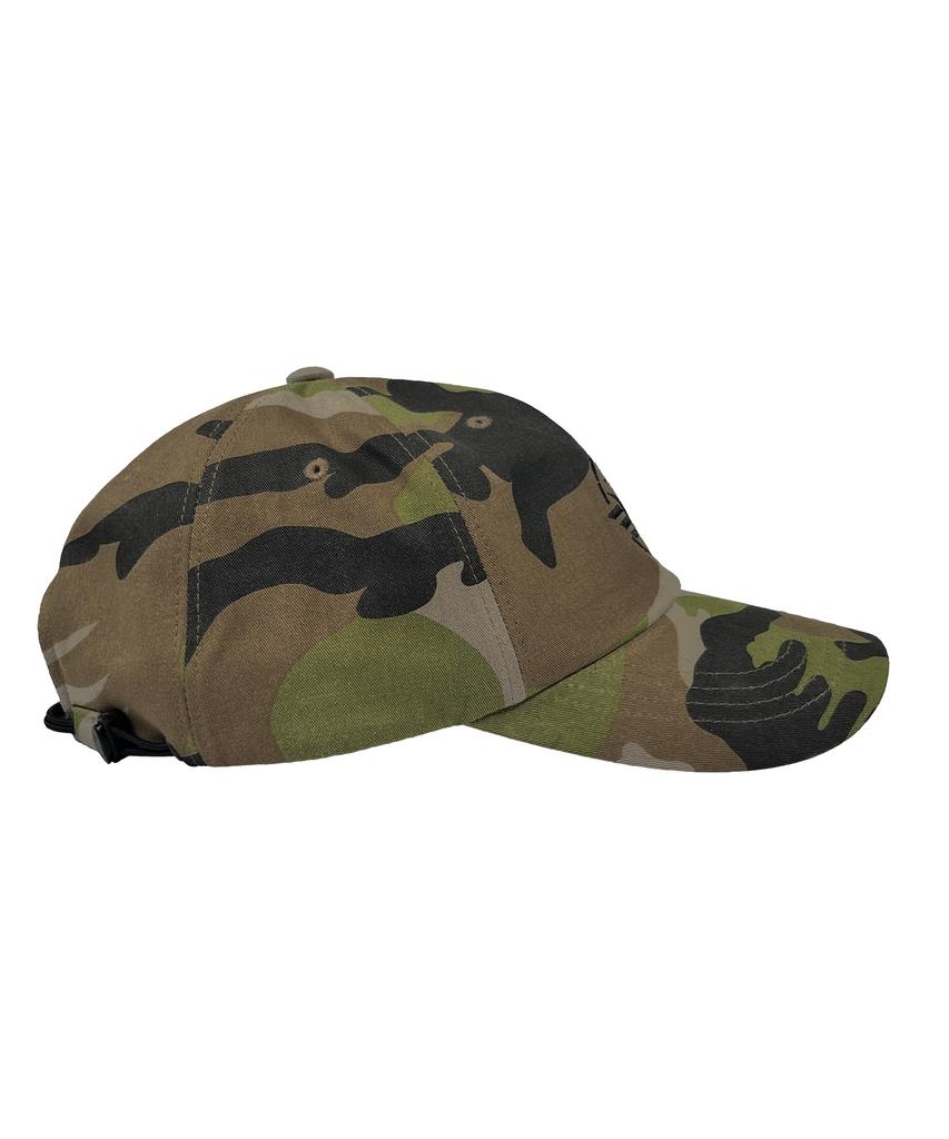 Nyuteib Lone Star Oversized Ball Cap - Vintage Camo