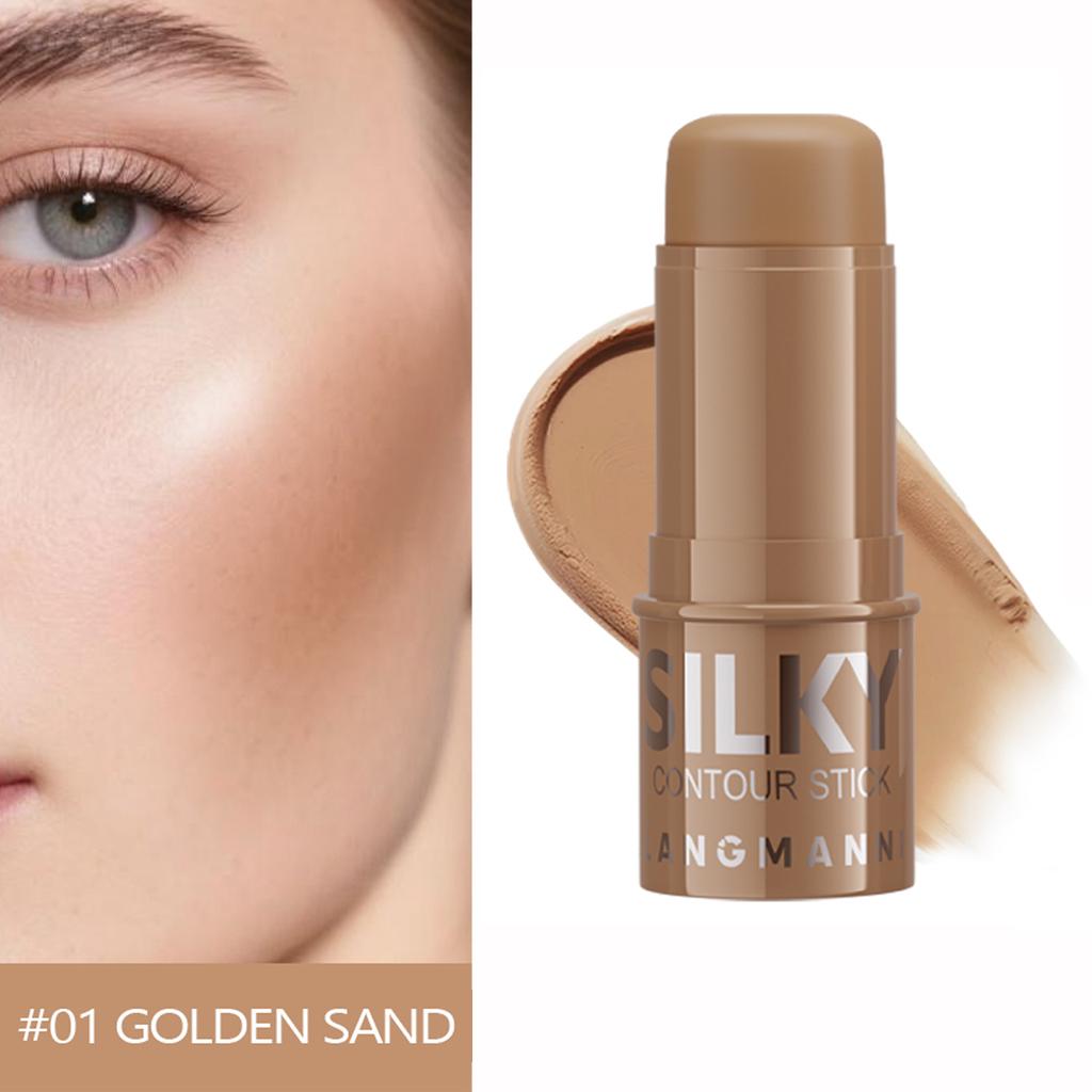 Face Contour Bronzer Stick Face Brighten Highlighter Bar Shimmer Highlighter Blush Stick Concealer Cream Makeup Tool Cosmetics