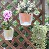 Space Saving Hydroponics Plant Pot Plastic Lazy Plant Pot Self Watering Flower Pots  Indoor Use