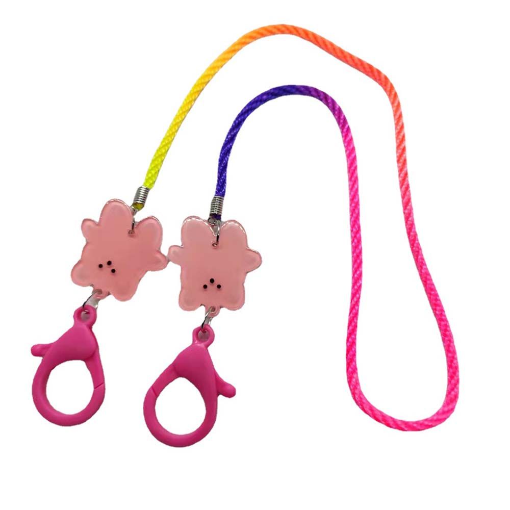 Bear Cartoon Hanging Neck Child Mask Lanyard Mask Rope Children Mask Chain Sunglasses Lanyard