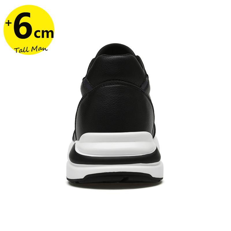 Sports Sneakers Men Heightening  Elevator Shoes Height Increase Shoes Man Daily Life Height Increasing  6-8Cm