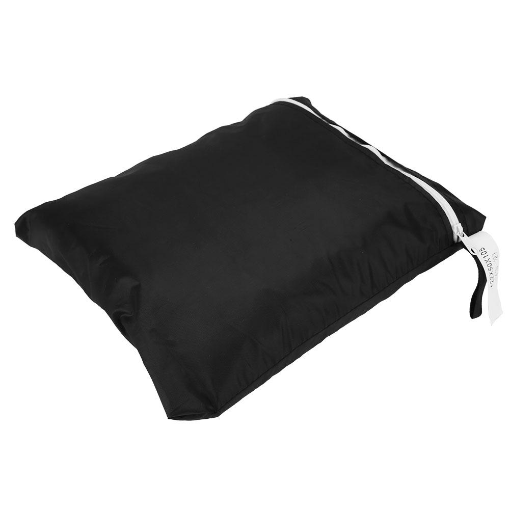 Oxford Cloth Double Layer Hutch Dust Proof Cover Accessory for Poultry Cage(black )