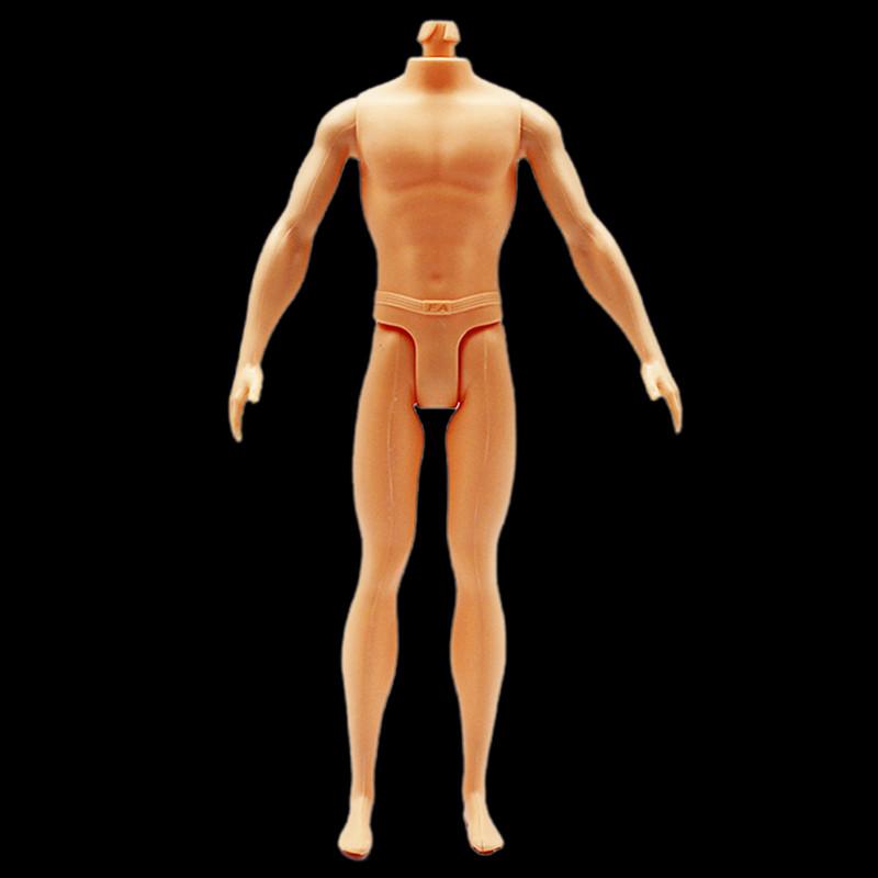 28cm Toys Joints Movable Nude Naked Male Female  Doll Body For 1/6 PP/FR/BABI Super Model Doll House DIY Body Doll Accessories