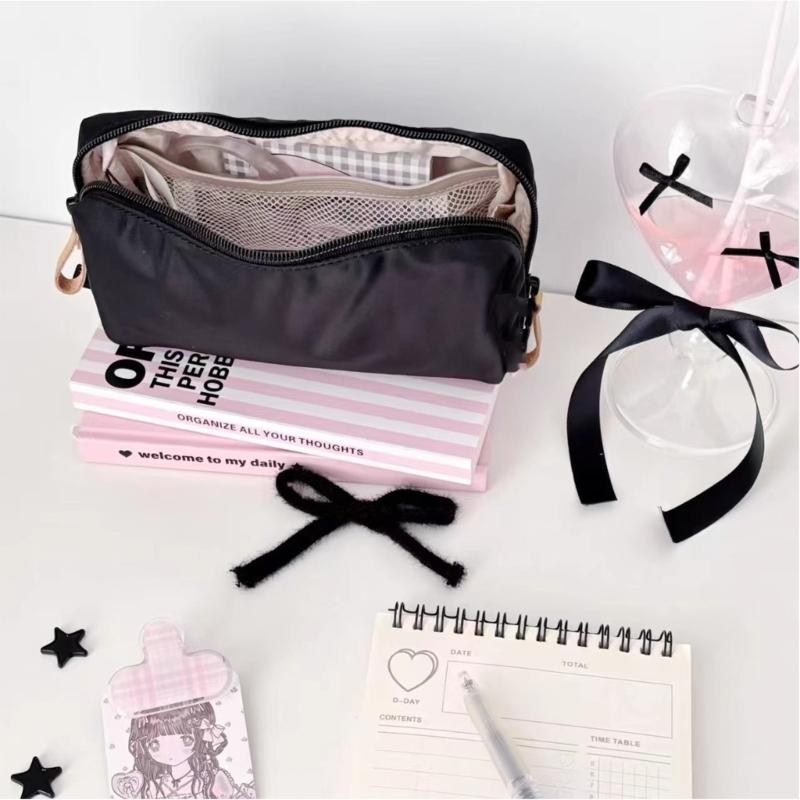 Stationeries Storage Bag Pen Holders Box Educational School Office Gifts Pencil Case Kids Students Desktop Organizers