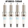 4Pcs Car Iridium Spark Plugs 1885510060 Car Ignition Accessories For Hyundai Accent Veloster Elantra 2006-2015 Kia Rio 2012-2018