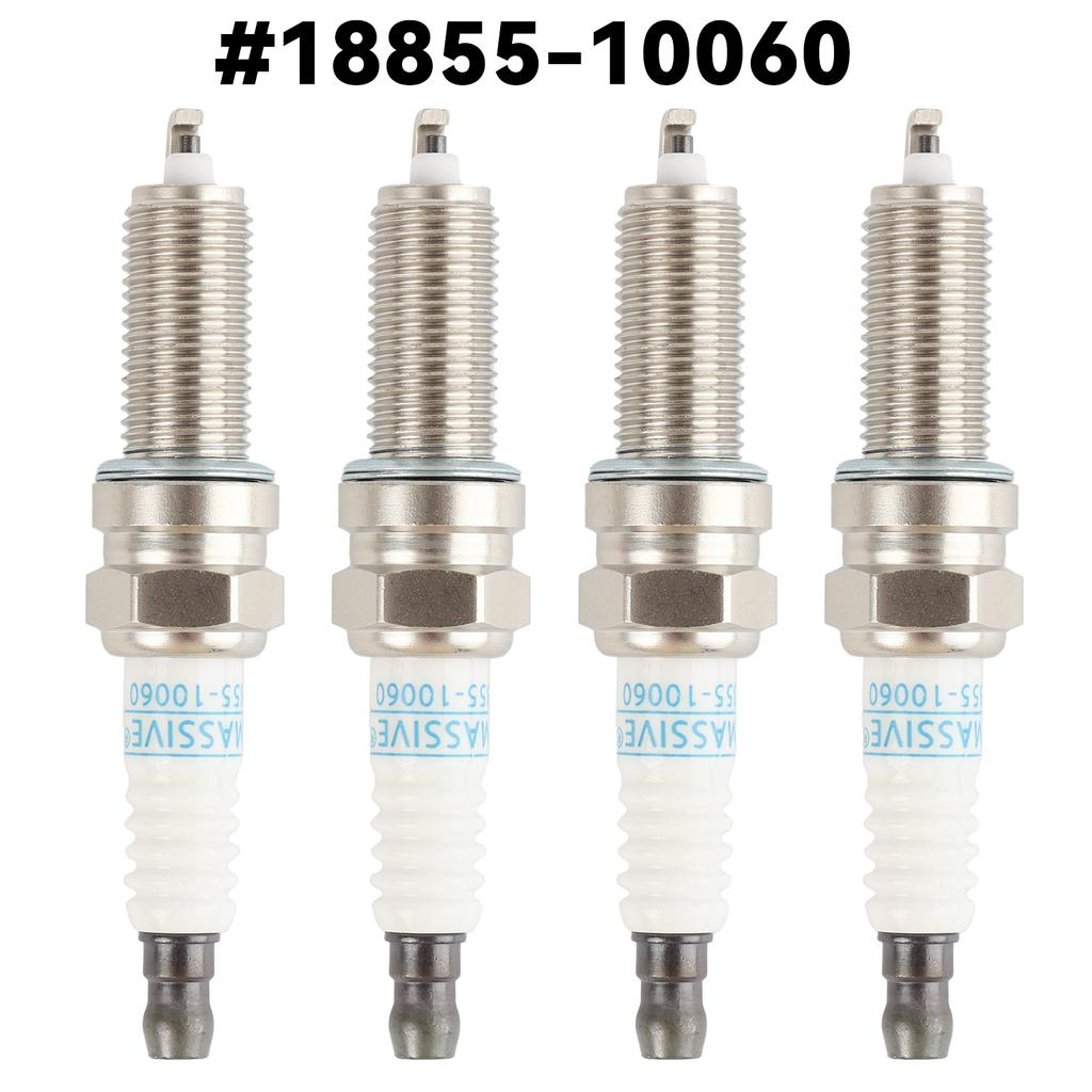 4Pcs Car Iridium Spark Plugs 1885510060 Car Ignition Accessories For Hyundai Accent Veloster Elantra 2006-2015 Kia Rio 2012-2018