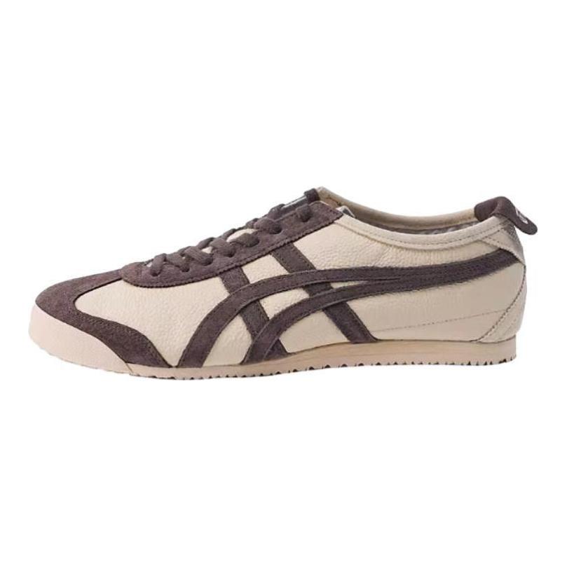 ONITSUKA TIGER Mexico 66 Beige Chocolate Brown Unisex Sneakers 1183C076-256