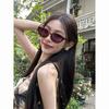 Women Stylish Cat Eye Sunglasses Black Fashion Shades For Street Photography Party Outfit Accessory
