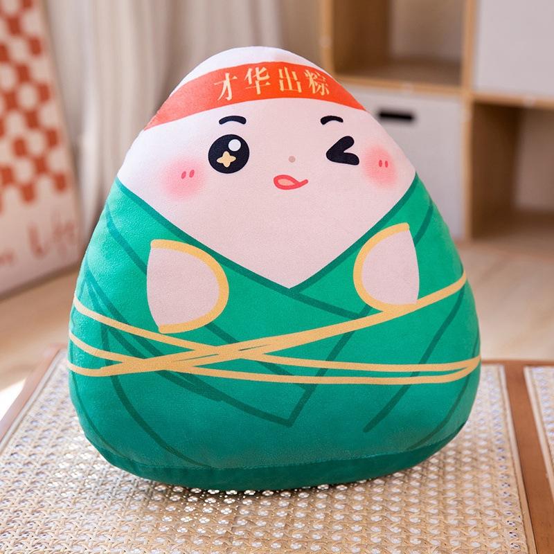 High school entrance examination zongzi throw pillow gold list title doll come on inspirational plush toy school Dragon Boat Festival gift wholesale
