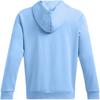 Under Armour Rival Fleece Hooded Comfortable Casual Fleece Long Sleeve Zipper Cardigan Sweatshirt Men sweatshirt Horizon-Blue 1379767-465
