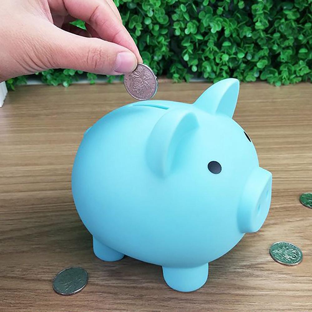 S/M/L Cute Cartoon Piggy Bank Unbreakable Saving Box Coin Saving Jar Storage Box Kids Children Birthday Gifts Table Decoration