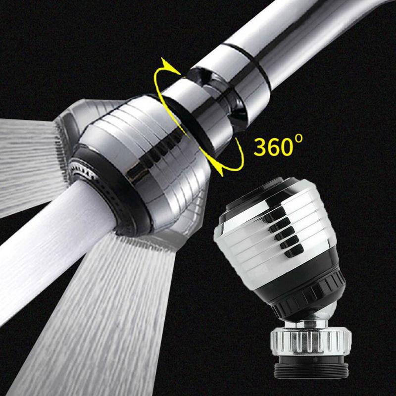 Kitchen Faucet Aerator Degree Swivel Bubbler Water Saving Tap Adapter Aerator Faucet Nozzle Filter Home Shower Head