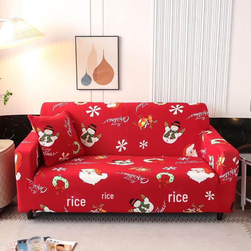 Elastic Universal Sofa Cover for Single, Double, or Three-Seat Sofas, All-Inclusive Cushion Protector.