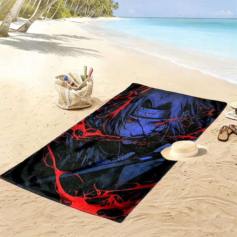 naruto Beach Towel, Multi-purpose Beach Towel Perfect for Camping and Beach Vacations