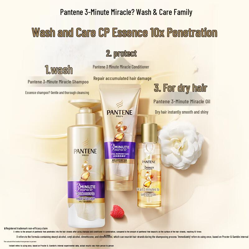Pantene 3-Minute Hair Care Set