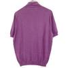 TOMORROWLAND 61-02-12-02002 Purple Silk Cotton Knit Polo Shirt SESIA tops M purpleUsed