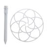 White Plastic Garden Stackable Bonsai Climbing Frame Plant Cage Frame Plant Support Stand Climbing Vine Rack Gardening Supplies