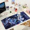 Game Zenless Zone Zero Teclado Mousepad Gaming Speed Keyboard Pads Mouse Pad XXL Rubber Carpet Locked Edge Mouse Mat 900x400mm
