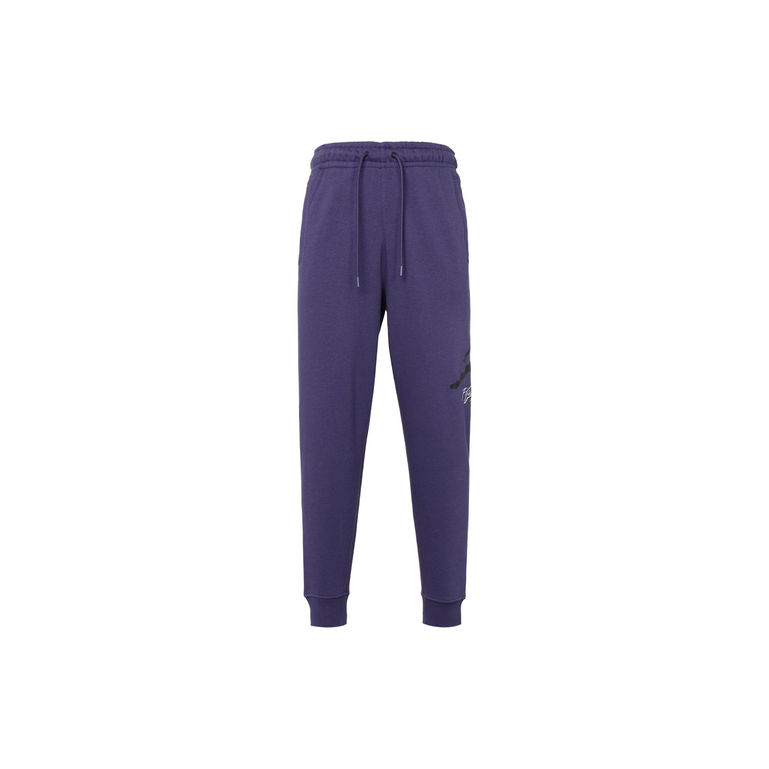 

New Jordan Knitted Sweatpants Men s Purple FD7346-502 M