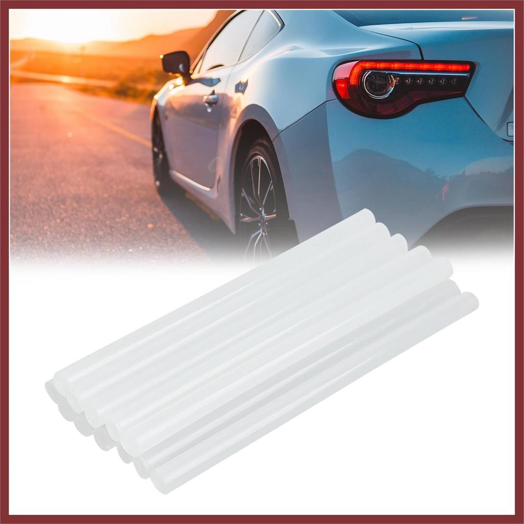 12 Pcs 11mm x 200mm Hot Glue Sticks Automotive Body Paintless Dent Removal Repair Tool Clear Replace Parts