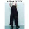 UR Women's Cotton Workwear Wide-Leg Pants