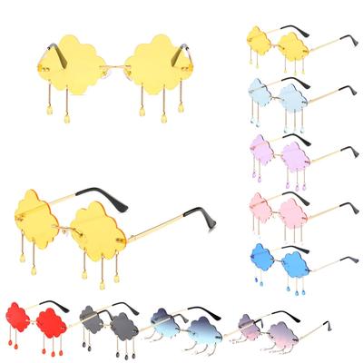 Nieregularny kształt Retro okulary przeciwsłoneczne Okulary Odcienie okularów Vintage Nieregularne Unisex