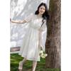 Moka Na Urban Casual Kurzarm Midi-Kleid MKNJD3680