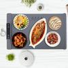 Electric Warming Tray Full   Heating Rollable Portable Silicone 3 Temperature Settings Versatile Food Warmer 60 degrees C-100 degrees C for Gath
