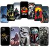 Star Wars Mandalorian New High-End Shell Phone Case for Redmi Note 10 11 12 Pro Max 10S 10C 10T 11A 11S 12S 12C