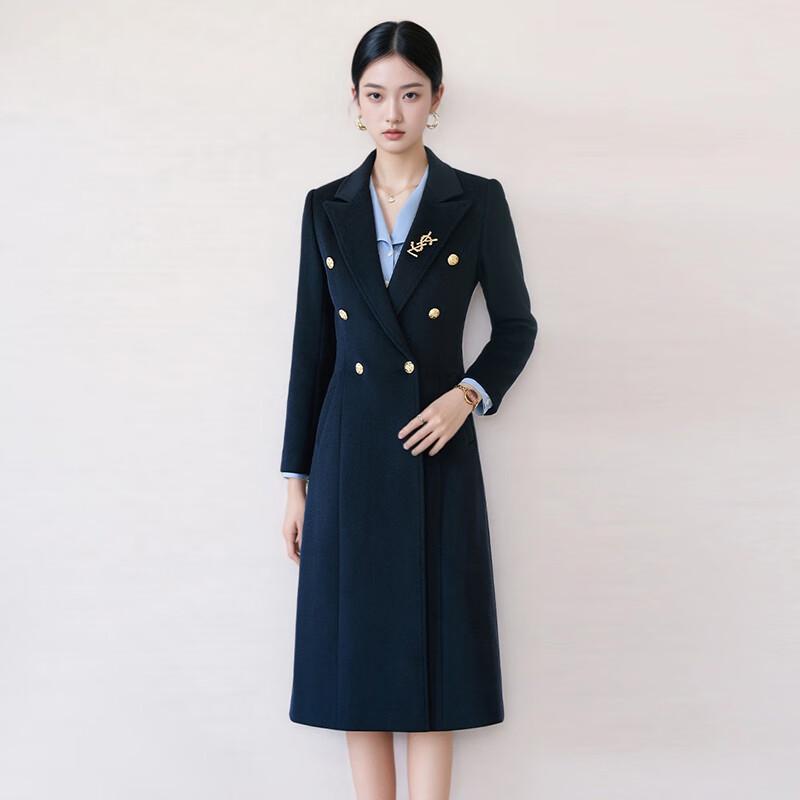 Женский шерстяной рабочий полудлинный пальто Trohman 2XL