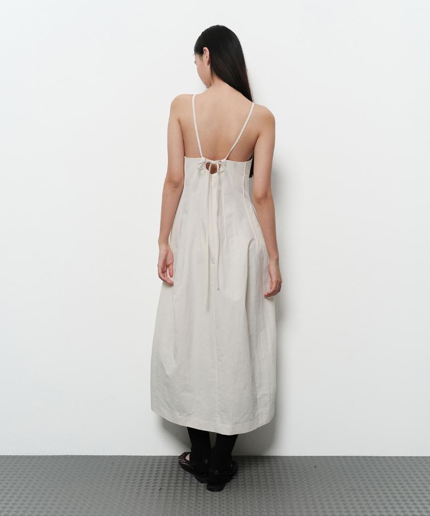 Daiaegeuneol Halterneck Long Dress (Cream)