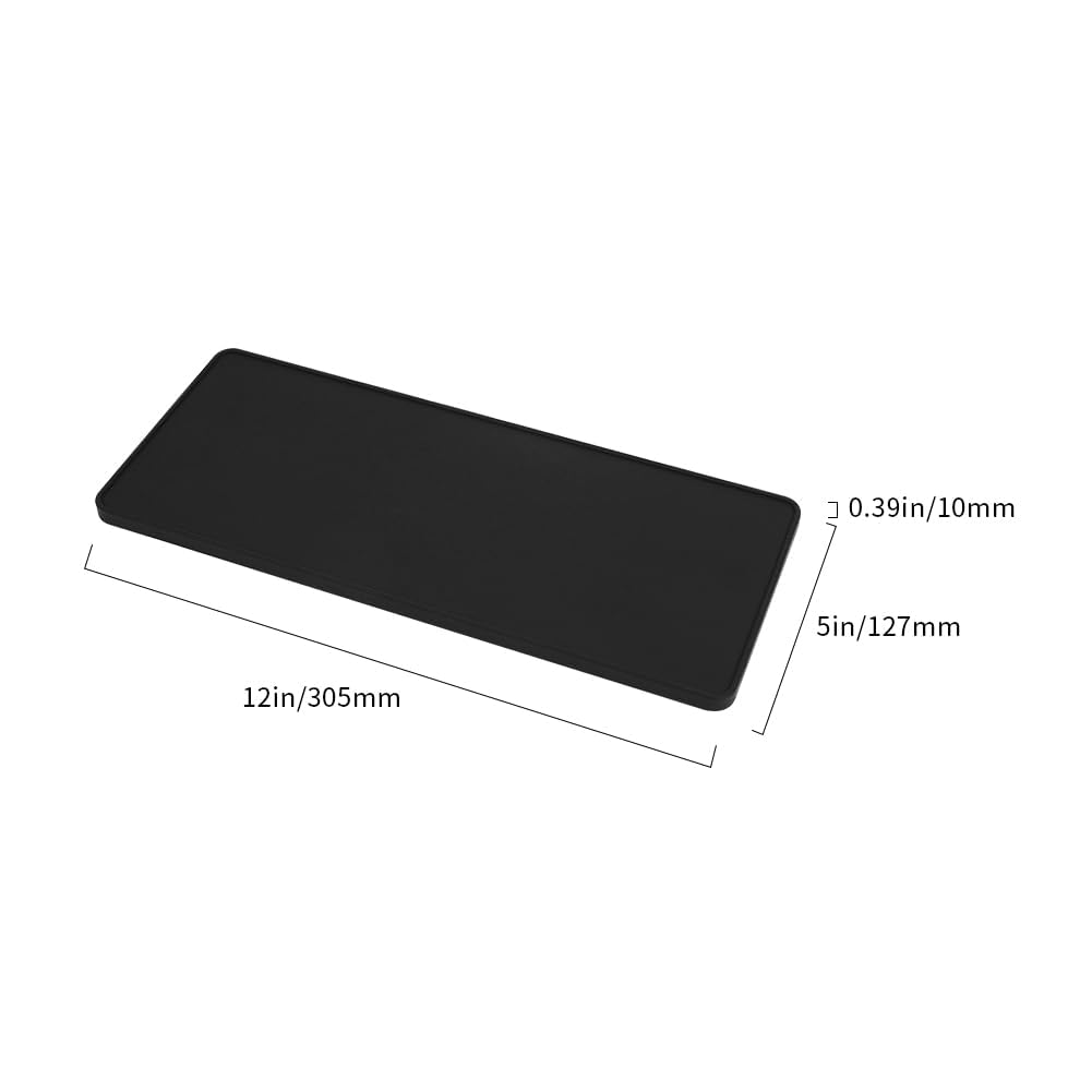 watchget Espresso Tamping Mat Tamper Mat Coffee Tamper Mat Tamping Station Portafilter Silicone Easy to Clean Large Size Non-Slip