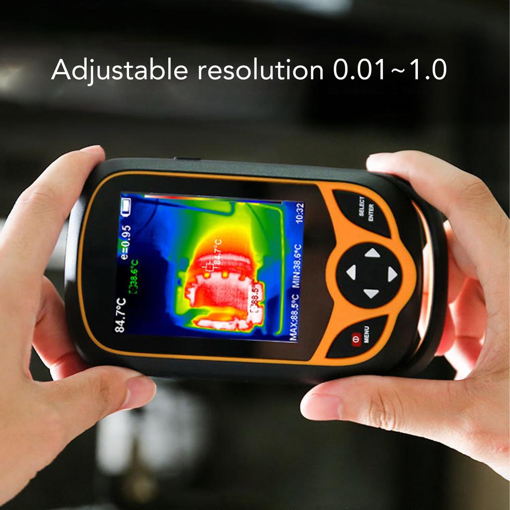 Infrared Thermal Imager Pocket Imaging Camera 256x192 IR Resolution 25Hz Refresh Rate with WiFi 3.2in Touch Screen