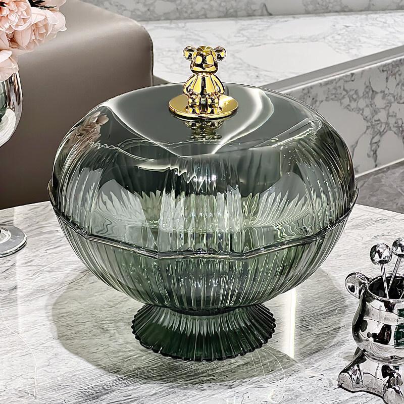 Wuhe Lidded Fruit Drain Basket & Serving Platter