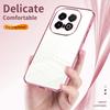 For vivo iQOO 13 5G Case Electroplating Frame Soft TPU Phone Cover