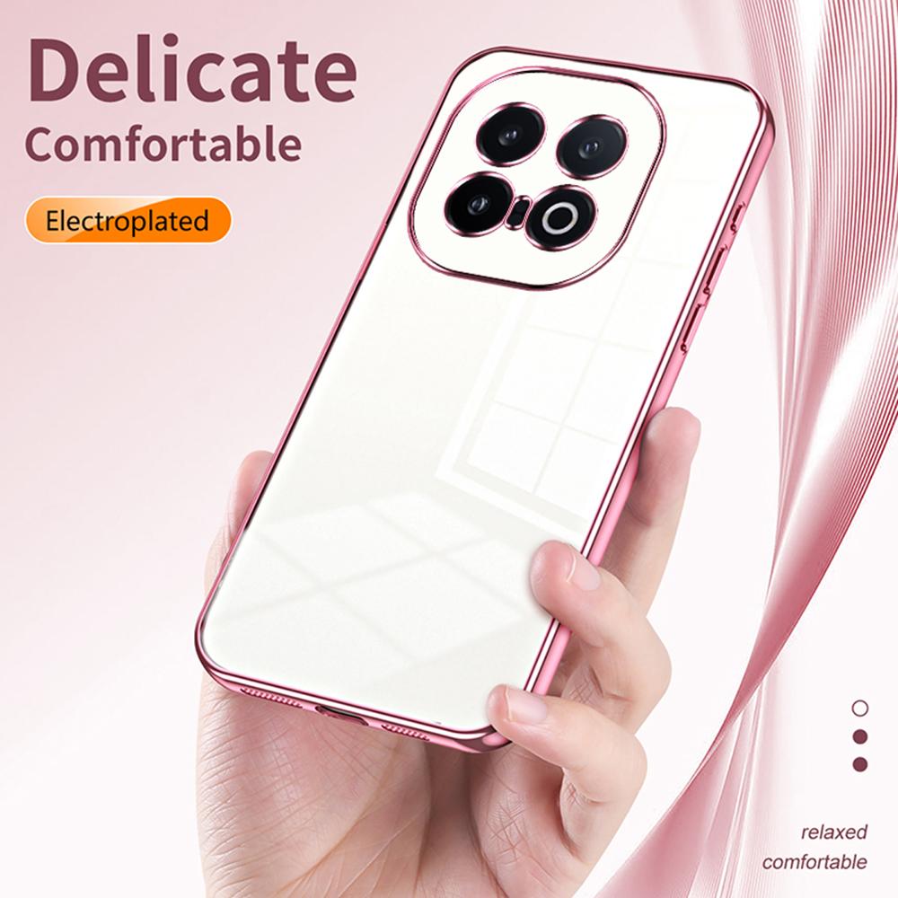 For vivo iQOO 13 5G Case Electroplating Frame Soft TPU Phone Cover