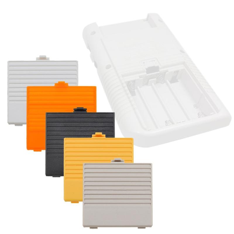 DMG GBO Akkuabdeckung für Gehäusehalter für Game Boy Rückseite Batteriedeckel Tür für Schalenersatz Pa