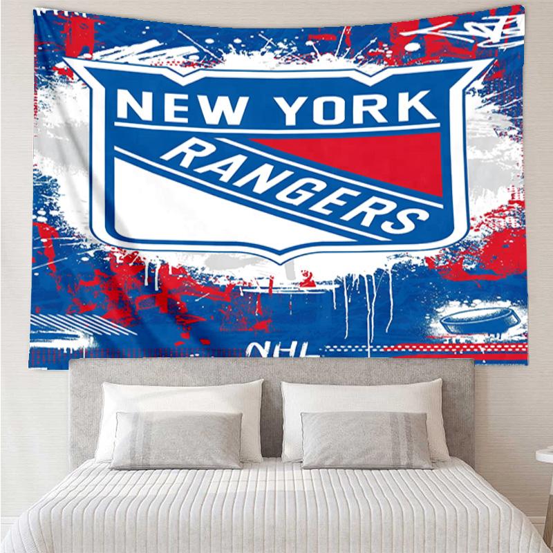 Rangers Hockey Tapestry, Unique Design Tapestry, Wall Decor for Bedroom,Livingroom, Playroom,Heartwarming Fan Holiday Gifts