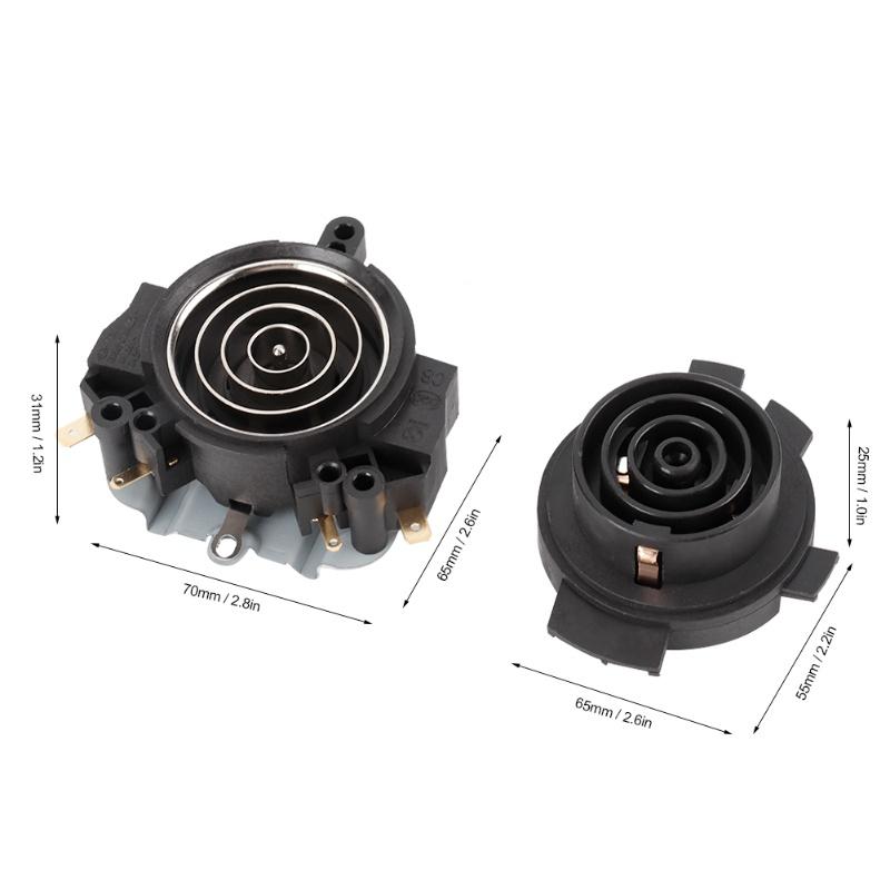 Electric Kettle Parts Kettle Base Electric Kettle Parts Thermostat Switch KSD688-5 Plus Kettle Base KSD368-5 Replacement Part