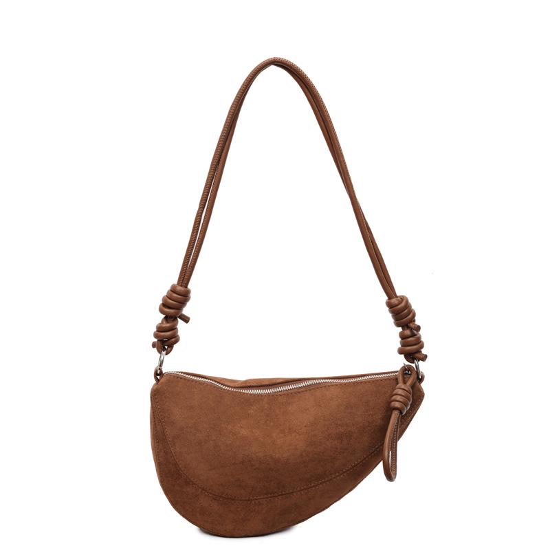 2025 Women's Retro Dumpling Bag – Large Capacity, Niche Autumn/Winter Design