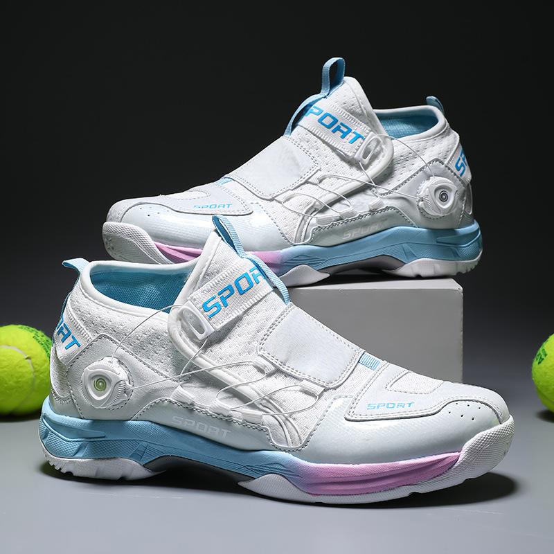 

Tennis and Badminton Shoes for Men and Women Wear-resistant Ultra Light Anti Slip Shock-absorbing Professional Training Children s Table Tennis Shoes 36