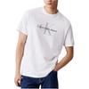 Calvin Klein Jeans Lässig Buchstabenlogo Bequemes Rundhals Kurzarm T-Shirt Herren Tops 81EM286-110