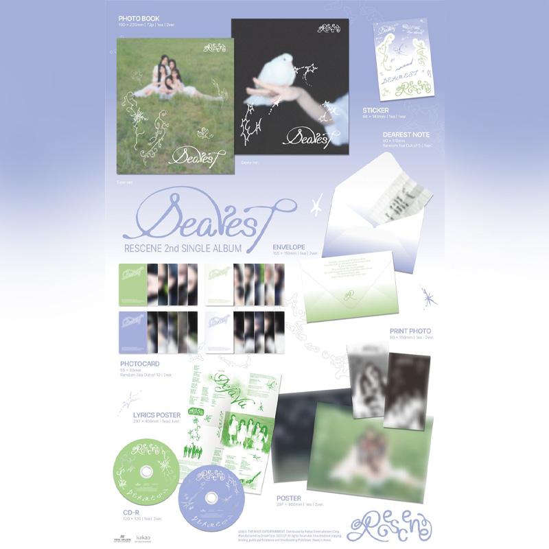 RESCENE 2. singlové album [Dearest] (Vážený ver. / Rosná ver.) PP